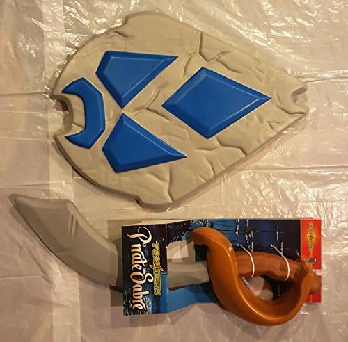 Foamstorm Shield &amp; Sword Bundle - 2 Items: Shield &amp; Pirate Sabre