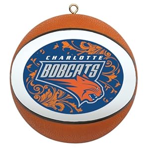 NBA Charlotte Bobcats Mini Replica Basketball Ornament