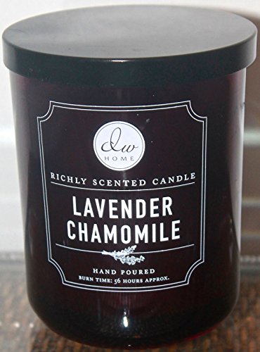 1 X Decoware Lavender Chamomile 2 Wick Candle 15.48 Oz