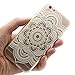 iPhone 6 Case, iPhone 6s Case, JAHOLAN TPU Silicone Gel Soft Bumper Clear Case Cover for Iphone 6 6S (Henna Series Full Mandala Floral Dream Catcher)
