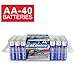 ACDelco AA Super Alkaline Batteries in Recloseable Package, 40 Count
