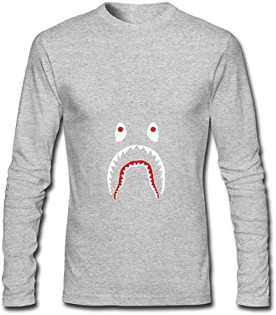 Bape Shark men's sexy Tank Tops Grey vest X-Large