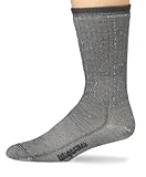 Wigwam Men's Merino Wool Comfort Hiker Crew Length 2-Pack Sock, Charcoal, X-Large