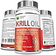 Abundant Health Pure Antarctic Krill Oil with Astaxanthin and K-REAL, 1,000mg per serving, 60 Liquid Softgels
