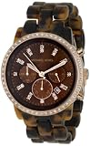 Michael Kors Quartz Brown Gem Dial Tortoiseshell Band - Women's Watch MK5366