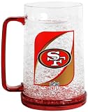 NFL San Francisco 49ers 16-Ounce Crystal Freezer Mug