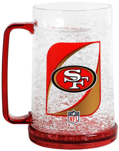 NFL San Francisco 49ers 16-Ounce Crystal Freezer Mug
