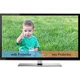 ProtectTVs TV Screen Protector, standard version with black straps for 46 inch LED,LCD and Plasma TV