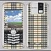 Blackberry 8100 Pearl brown plaid Skin 31015