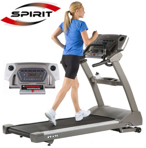 Spirit Commercial Motorised Treadmill - Lifetime frame & motor, 10 years parts & 3 years on-site labour Warranty