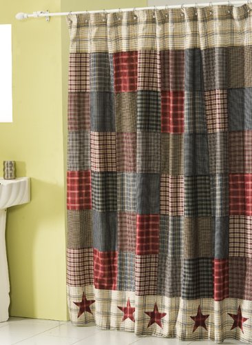 Stars of America Shower Curtain - 72 x 72 Inches