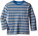 Crazy 8 Boys' Big Long Sleeve Basic Striped Tee