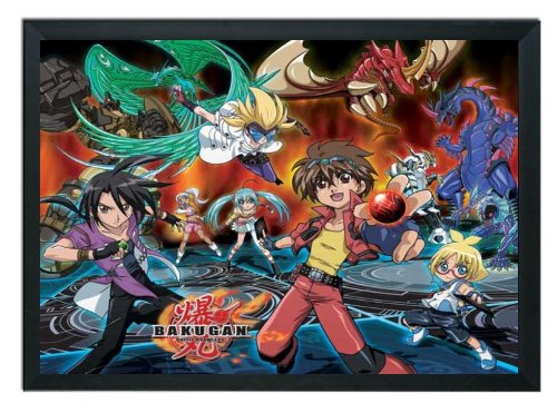 Bakugan Battle Brawlers (TV) - Framed Movie Poster - 27 x 40