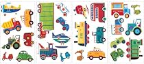 RoomMates RMK1132SCS Transportation Peel & Stick Wall Decals
From RoomMates
