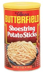 Butterfield Shoestring Potato Sticks, 7-Ounce Cans (Pack of 12)