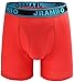 JRAMBO Mens Underwear Soft Cotton Boxer Briefs with Elastic Waistband (6-Pack)