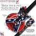 Confederate Flag WraptorSkinz Skin fits XBOX 360 & PS3 Guitar Hero III Les Paul Controller (GUITAR NOT INCLUDED)
