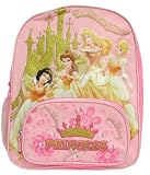 ディズニープリンセス　バックパック　ゴールド