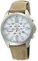 Citizen Men's Eco-Drive Exclusive Chronograph Canvas Strap Watch #AT0870-45A