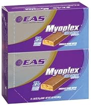 EAS Myoplex Carb Sense Nutrition Bar, Chocolate Peanut Butter, 2.46-Ounce Bars (Pack of 12)
