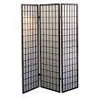 ORE International 3-Panel Room Divider, Cherry