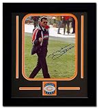 Mike Ditka Chicago Bears NFL Deluxe Team Medallion Framed Hand Signed 8x10 Photograph Coaching Flipp