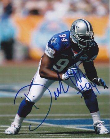 DeMarcus Ware Autographed Dallas Cowboys 8x10 Photo