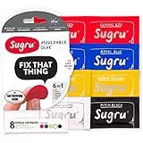 Sugru Moldable Glue - Classic Multi-Color (Pack of 8)