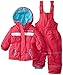 Pink Platinum Baby Girls' Athletic Snowsuit Set