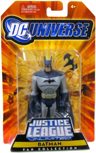  DC Universe Justice League Unlimited Fan Collection Action Figure Batman Grey Costume