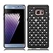 Galaxy Note 7 Case, EC™ Dual Layer Studded Rhinestone Bling Hybrid Diamond Shockproof Case Cover for Samsung Galaxy Note 7/ Galaxy Note 6/ Samsung SM-N930F (Black)