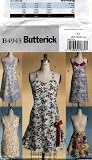 Apron Pattern Butterick B4945 Size XY (Sml-Med-Lrg)