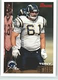 1995 Bowman #277 Tony Berti RC - San Diego Chargers (RC - Rookie Card) (Football Cards)