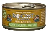 Rain Coast Tuna Solid Whitealbacore No Salt Added, 5.3-Ounce Units (Pack of 6)