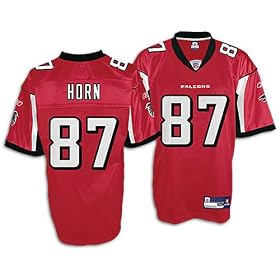 Joe Horn Falcons Red NFL Replica Jersey