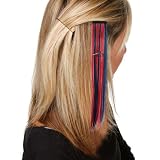 MLB St. Louis Cardinals Ladies Navy Blue-Cardinal Sports Extension Hair Clips