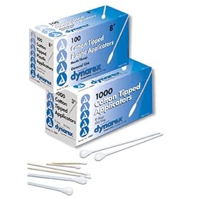 `Mouth/Throat 8" Cotton-Tipped Applicators Bx/100 Non-Sterile