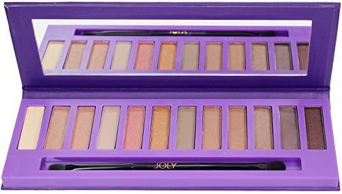 Joly Nk3 Eyeshadow with Brush 12 Colors Cosmetic Beauty Foundation Makeup Wedding Party Christmas by Joly NK1