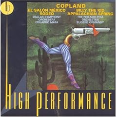 Copland: Appalachian Spring, Billy the Kid Suite, etc.