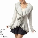（ロートレアモン）LAUTREAMONT カーディガン（【ネット限定】ファー切り替えカーディガン） レディス ロートレアモン