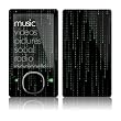 Matrix Style Code Design Skin Decal Protective Sticker for Zune 80GB / 120GB