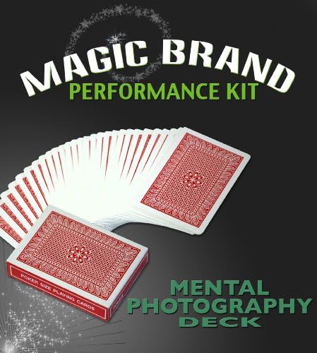 Magic Brand Mental Photography Deck--Red Back