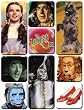 The Wizard of Oz Nine Piece Refrigerator Magnet Set
