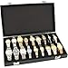 18pc Black Watch Travel Tray Showcase Display Case Unit