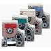 D1 Tape Cartridge for Dymo LM30/350/400/450/LM-PC, 1in x 23ft, Black/White