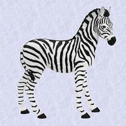 Zoey the african zebra statue wildlife sculpture new