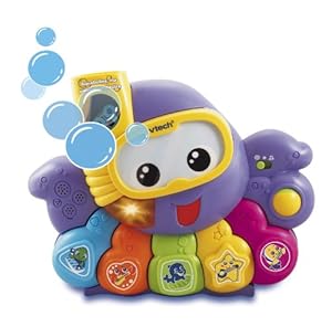Vtech - 113505 - Jouet de Bain - Aquabulles Ma Pieuvre Orchestre