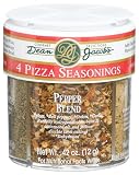 Dean Jacobs 4 Pizza Seasonings, Regular, 1.96-Ounce Jars (Pack of 4)