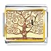 The Tree Of Life Painting Italian Charms Bracelet Link
