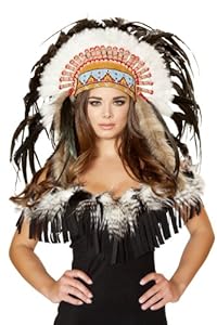 Roma Costume Women's Native American Headdress, Multi, One Size